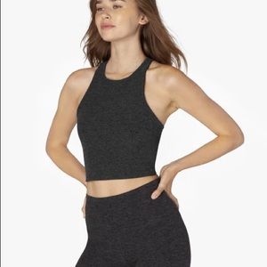 Beyond Yoga Across the Strap Spacedye Crop Tank